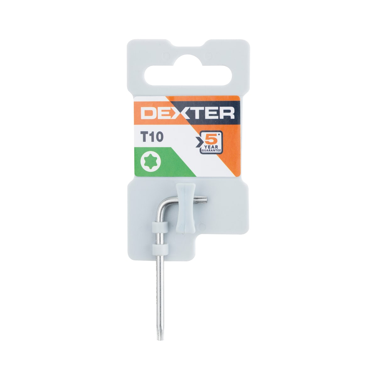 DEXTER TORX ALLEN KEY, T10, 10 MM, STEEL