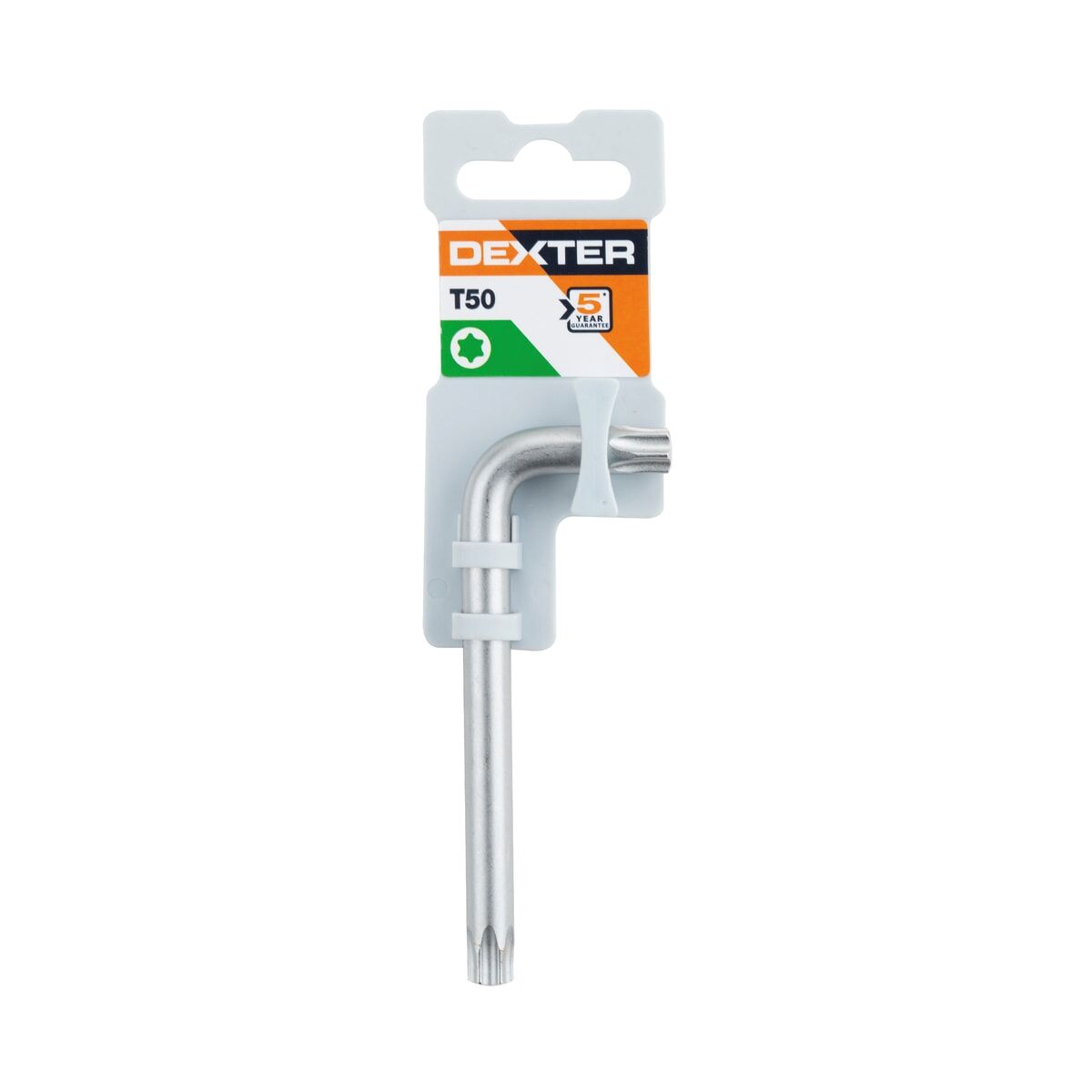 DEXTER TORX ALLEN KEY, T50, 50 MM, STEEL