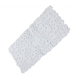 MARGHE NON-SLIP BATH MAT W 71 P34 CM WHITE VINYL