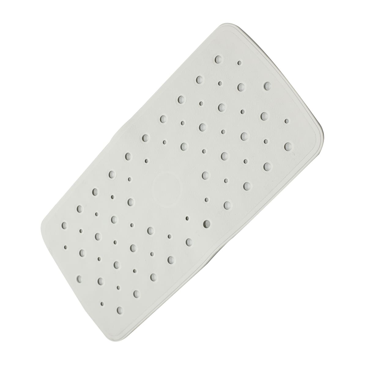 NORMAL TUB NON-SLIP MAT W 71 D36 CM WHITE RUBBER