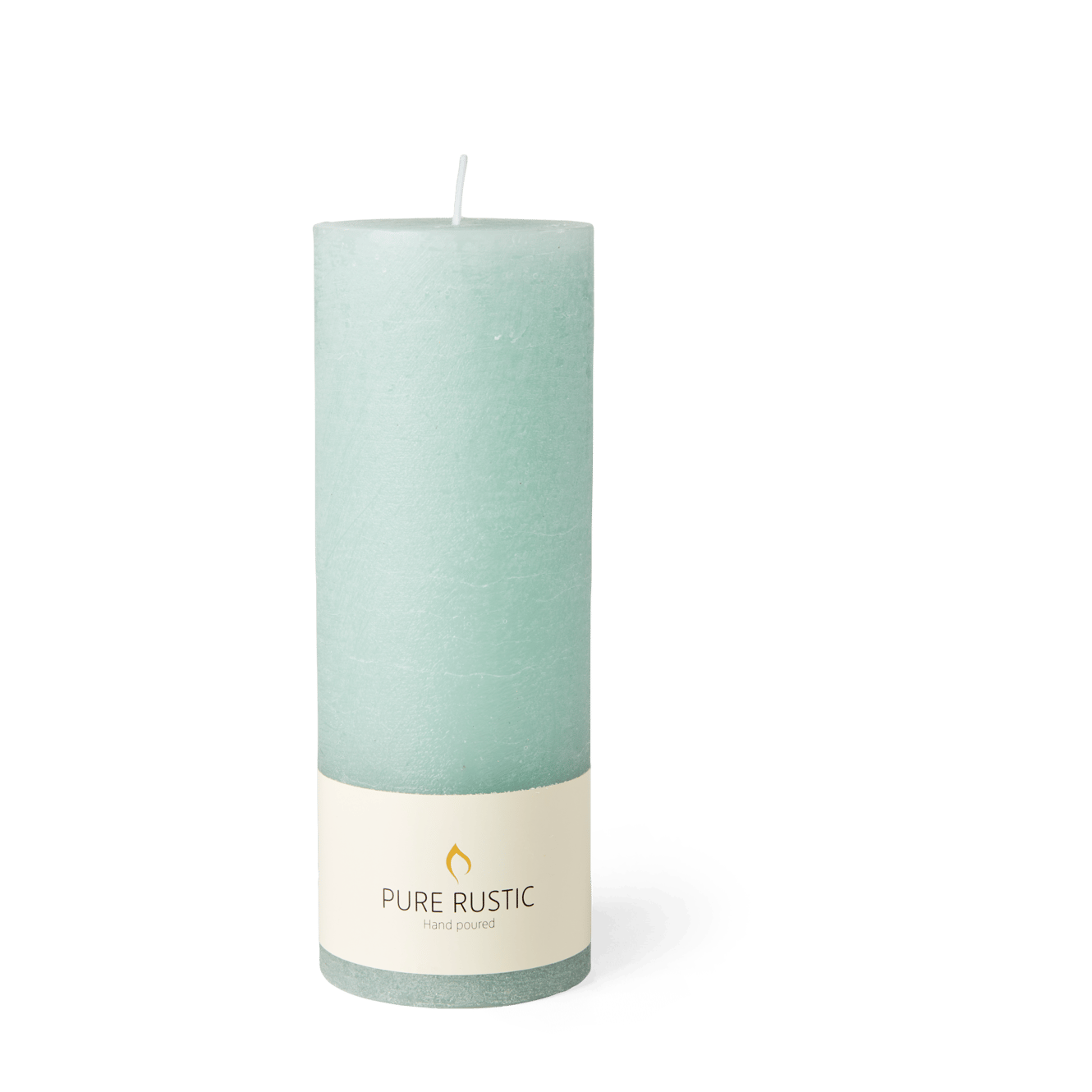 Casa RUSTIC CANDLE SEAFOAM 7X19 CM