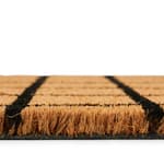 CHECKO Natural doormat, W 40 x L 60 cm