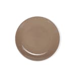 TERRA PLATE Ø21CM TAUPE