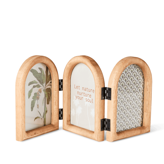 Casa TRIO RUBBERWOOD PHOTO FRAME