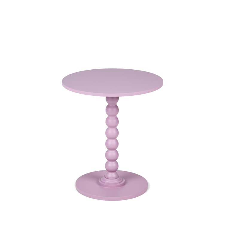 DOPPIO Coffee table 45 cm light purple, H 45 cm - Ø 39,5 cm