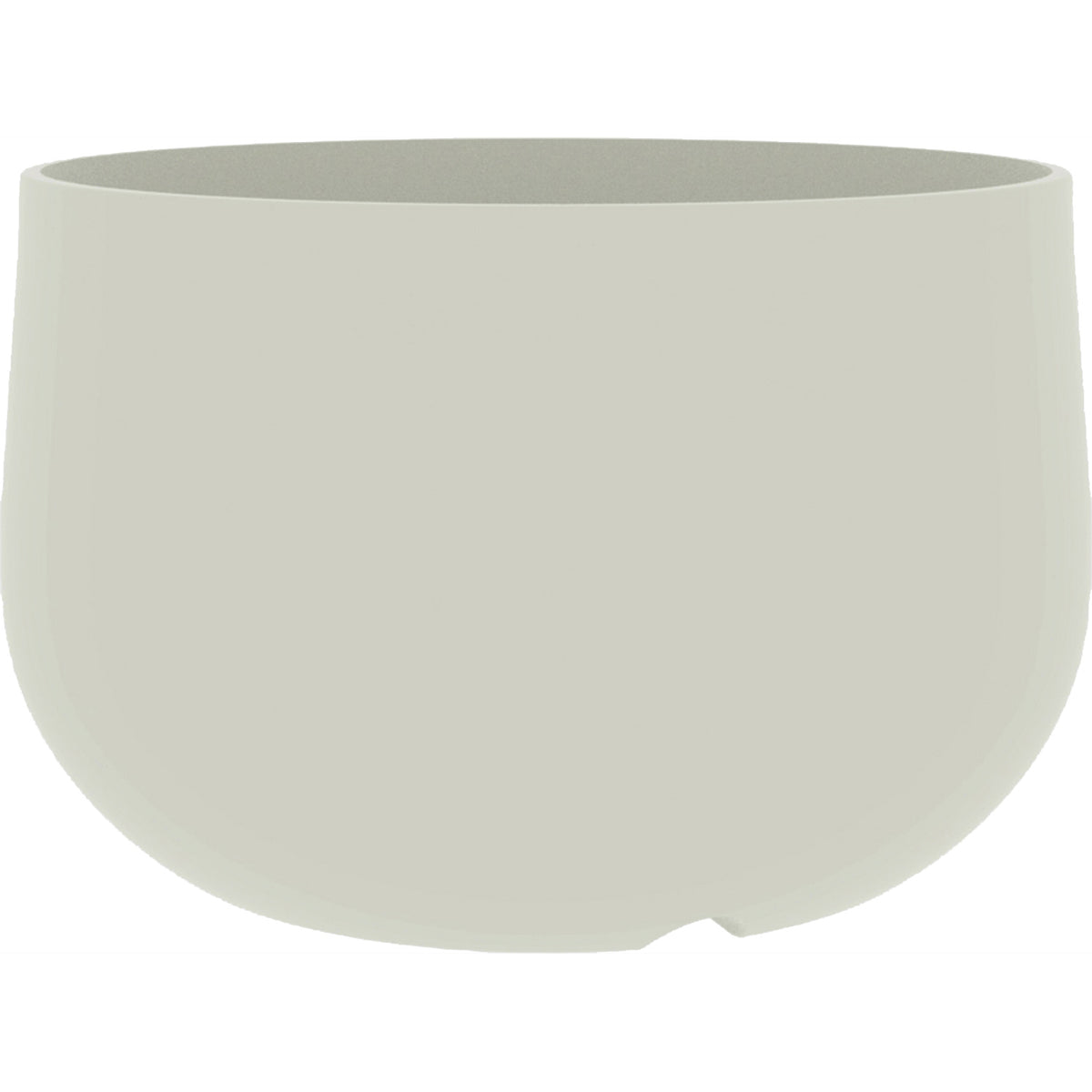 Acaya urban plant pot, 60cm diameter, pearl colour