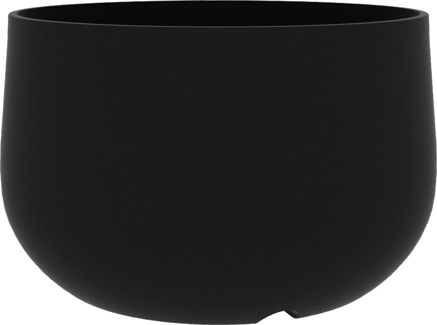 Acaya urban plant pot, 60cm diameter, smoke colour