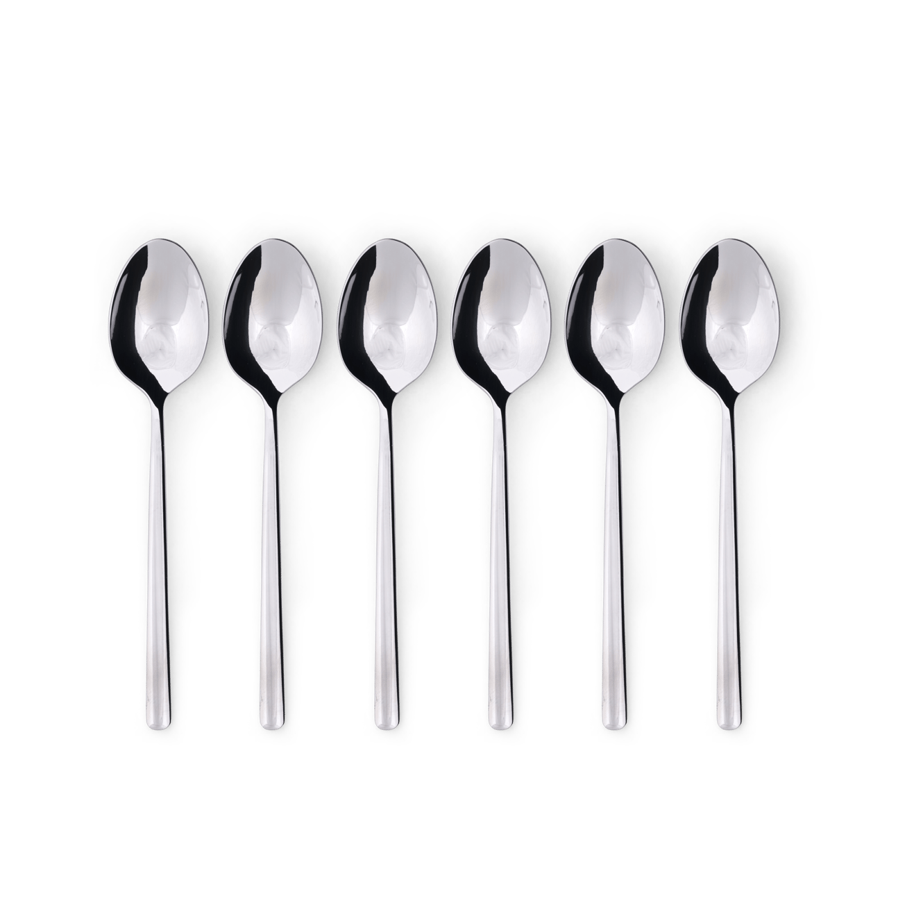 Casa OLIVIA S/6 TEASPOONS SILVER