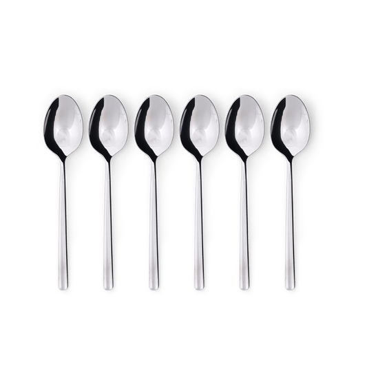 Casa OLIVIA S/6 TEASPOONS SILVER