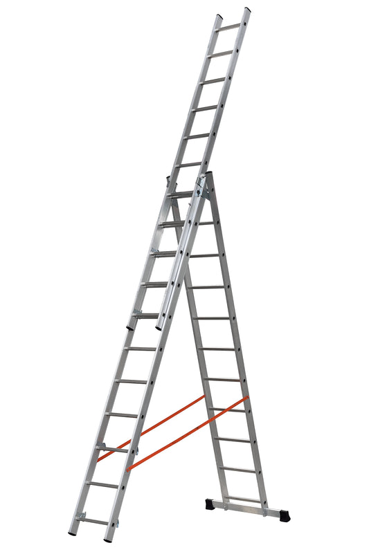 GIERRE TRIPLE CONVERTIBLE LADDER 3X11 - CAPACITY 150KG