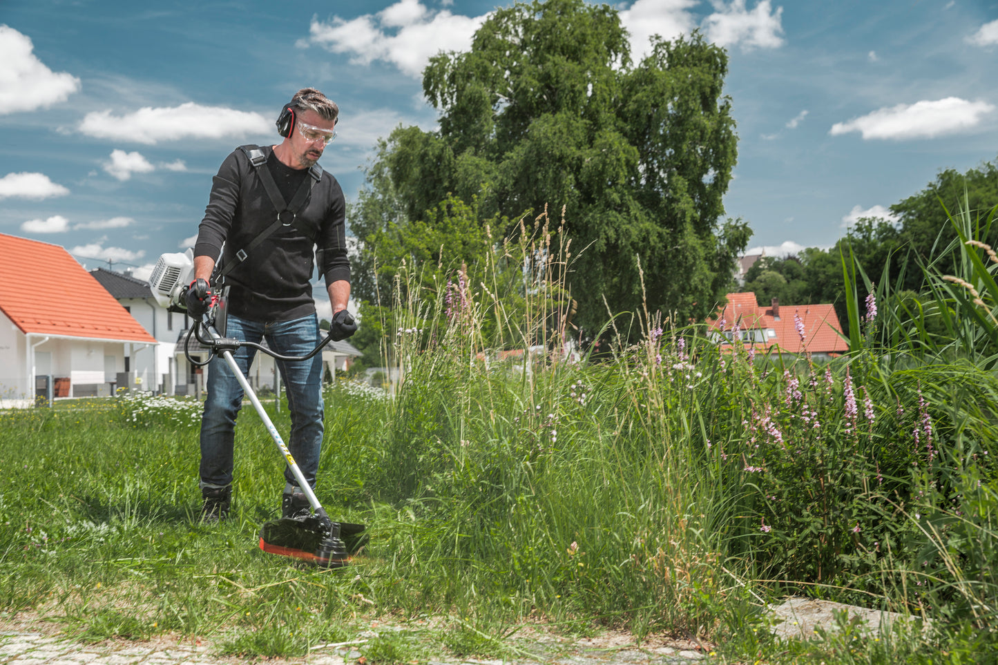 BRUSHCUTTER GT 410 40CC 2-STROKE ENGINE CUT 41CM