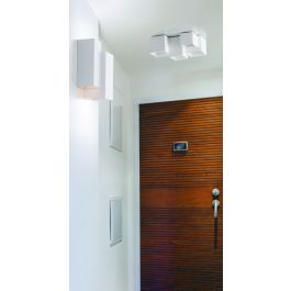 FOSTER WALL LIGHT WHITE PLASTER 16X22X9 CM 4XGU10=28W