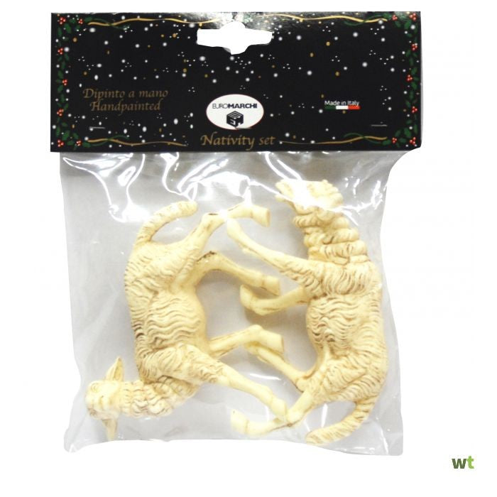 ENVELOPE 2 SHEEP CM 10X10 MADE IN ITALY