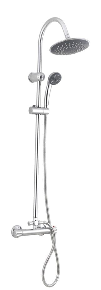 Bricocenter KIT DOCCIA AD ARCO NEREA C/MISCELATORE CROMATO