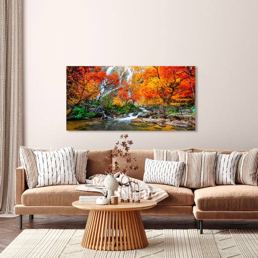 Canvas print 50x100 Autumn 3 Street