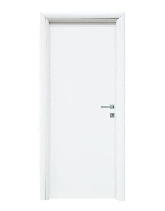 Bricocenter DOOR AXIA BATT REV 210X80 WHITE ROUND FRAME