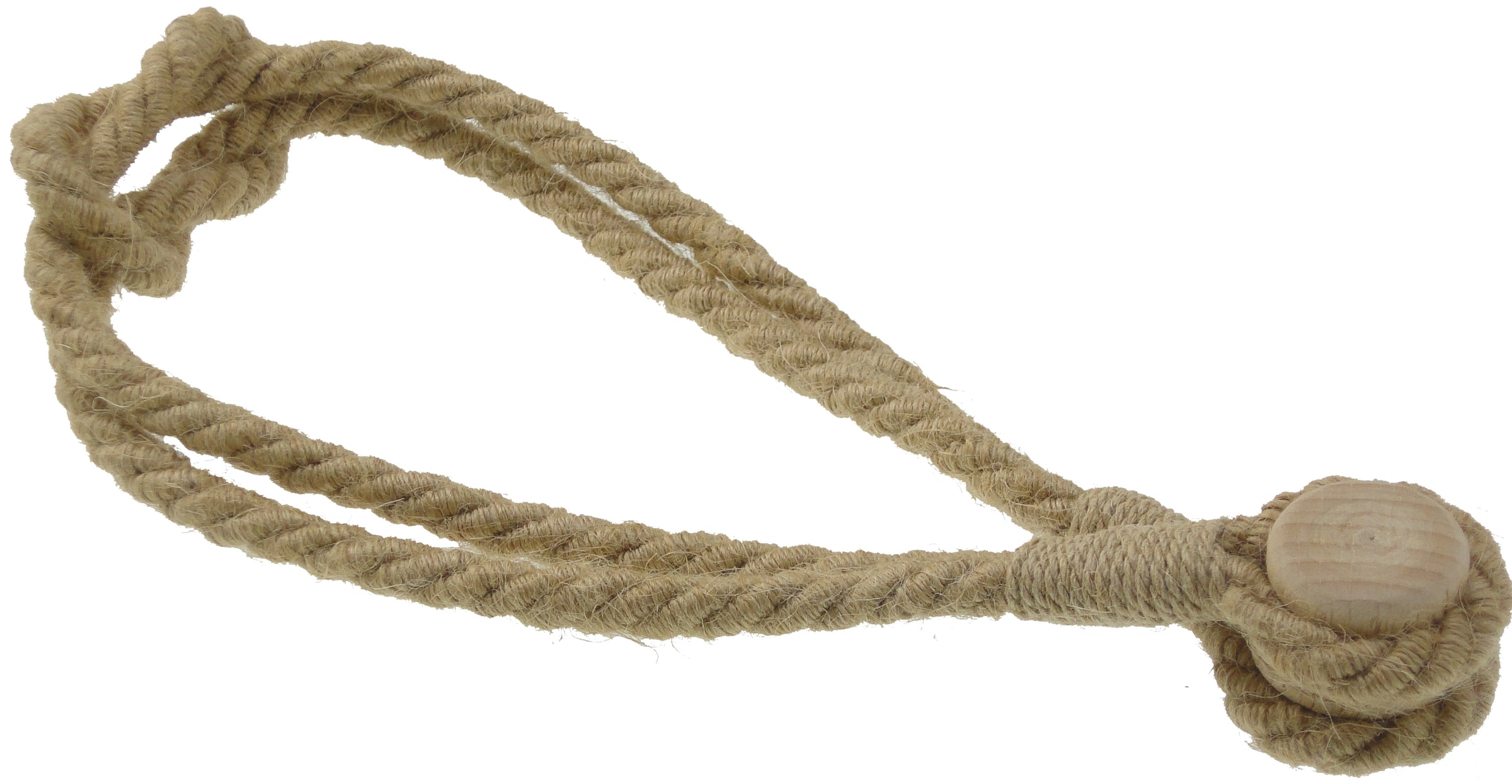 Jute hugging straps