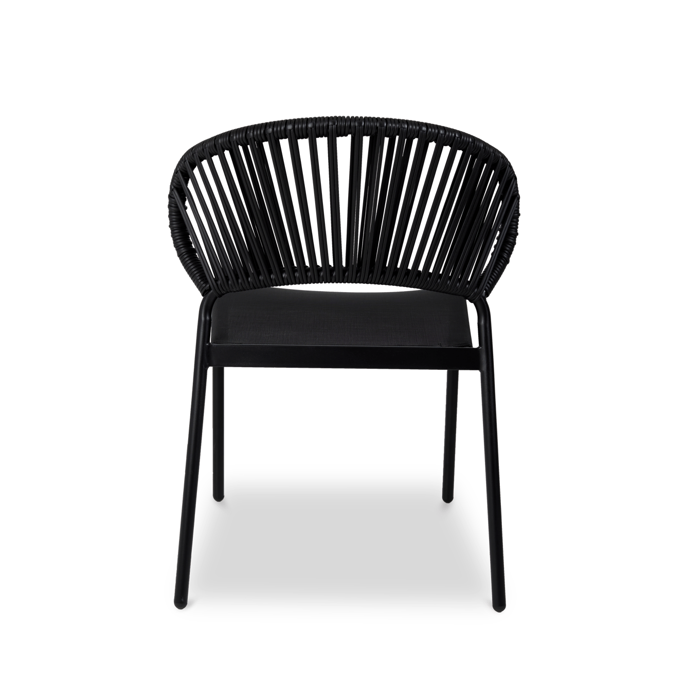 Casa ALVERA STACKING CHAIR BLACK