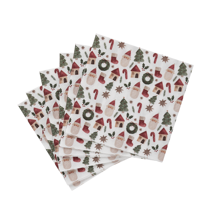 X-MAS VIBE 20 NAPKINS 25X25