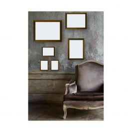 OLD STYLE FRAME 40X50 CM WOOD WALNUT