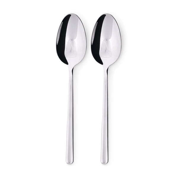 OLIVIA S/2 SERVING SPOON SILV