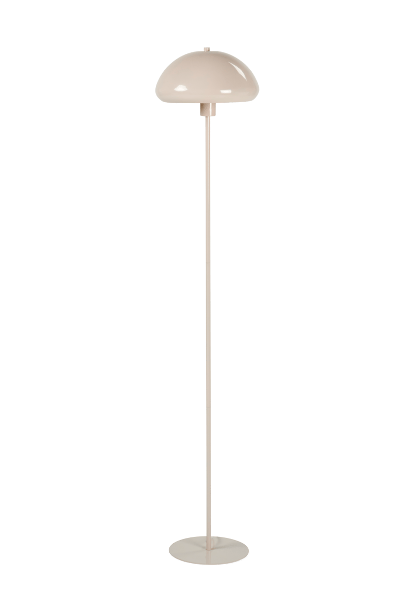 Casa LUCILE Beige floor lamp, H 140 cm - Ø 22 cm - Ø 28 cm