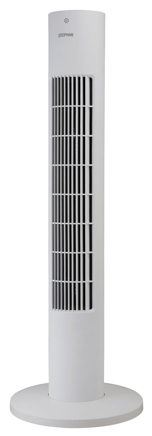 Tower fan with remote control – 3 selectable speed settings, height 90 c