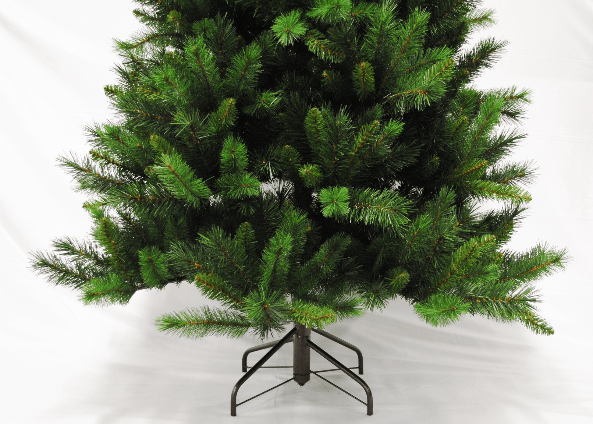 Bricocenter PVC LIVIGNO FIR WITH 3 KINDS OF BRANCH 150CM H. METAL BASE