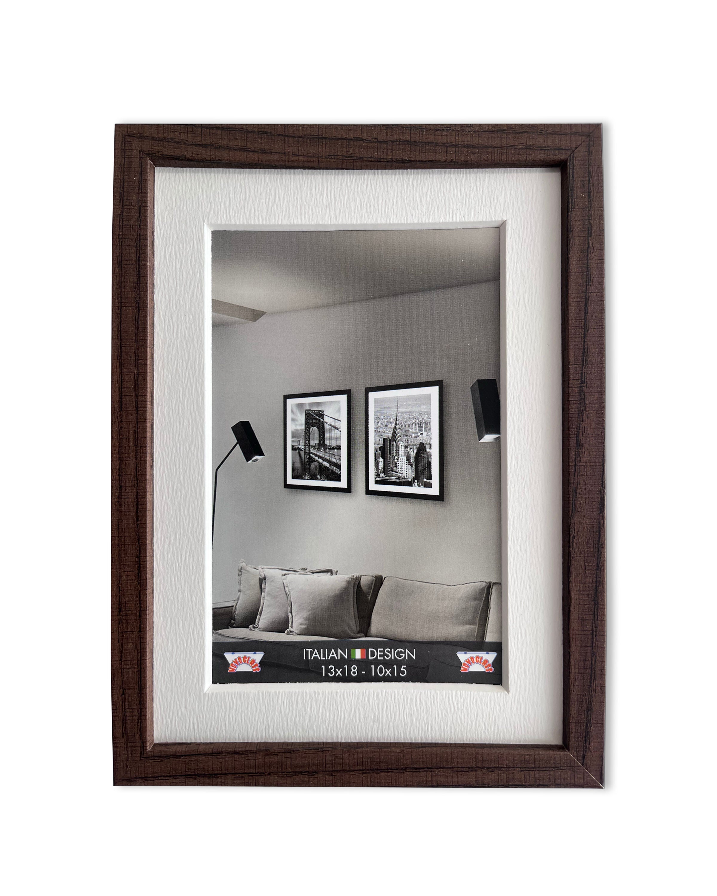 Dark oak picture frame, 50x70cm