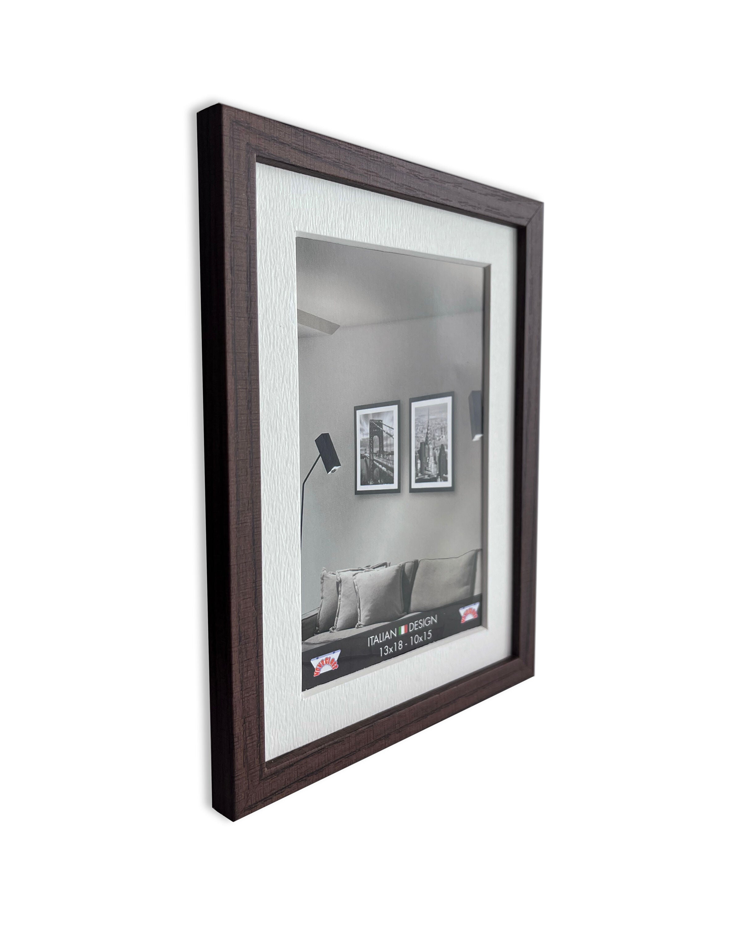 Dark oak picture frame, 50x70cm