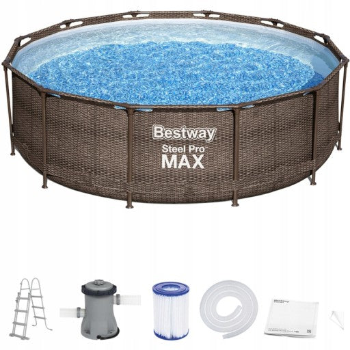 Rattan swimming pool 3.66x1.00m