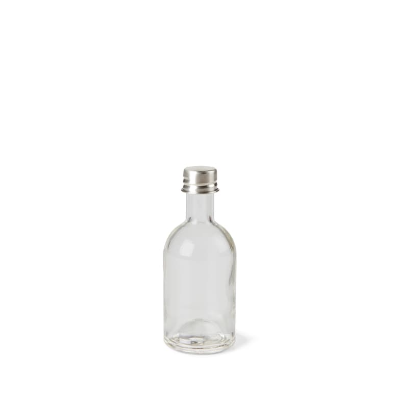 MINIMI 5 CL transparent bottle, H 9,8 cm - Ø 4 cm