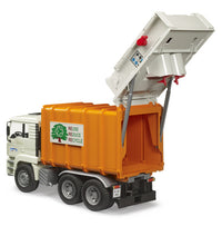 MAN TGA waste transporter orange