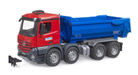 MB Arocs land moving tipper truck