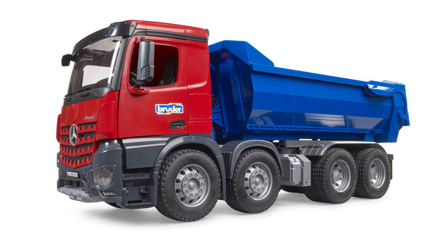 MB Arocs land moving tipper truck