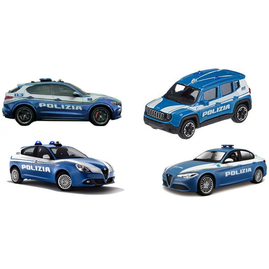 Toys BURAGO POLICE - 1:43
