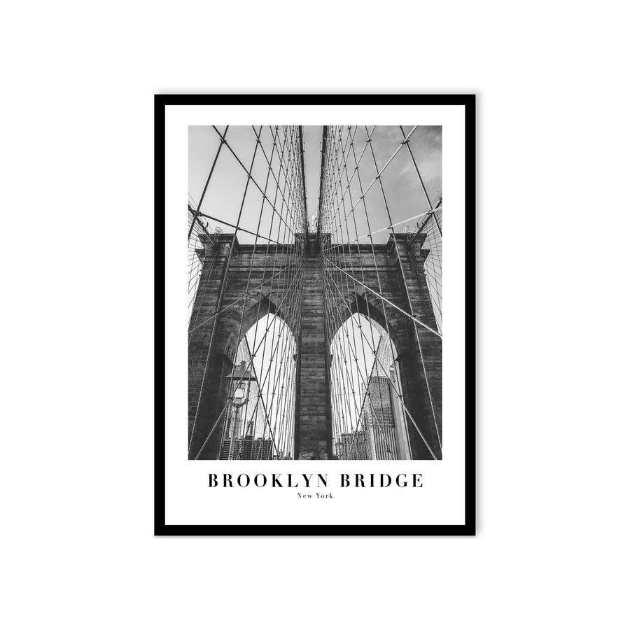 Stampa incorniciata brooklyn 50x70cm