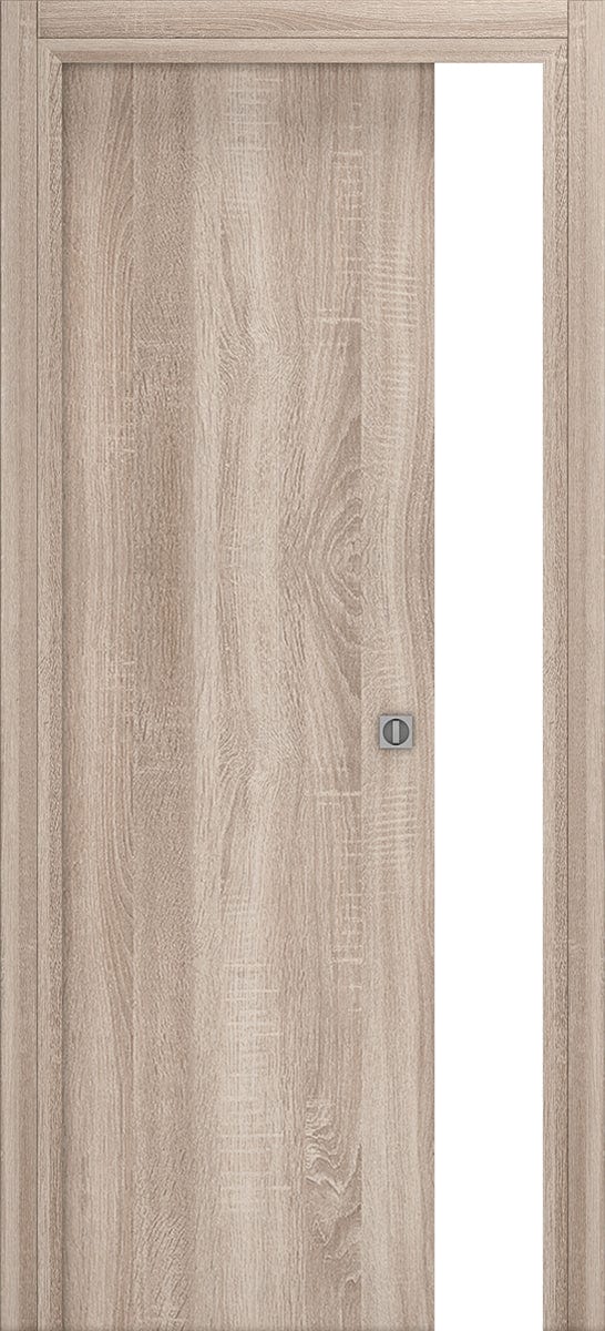 Bricocenter PORTA BRUSH SCORREVOLE 80X210 COGNAC