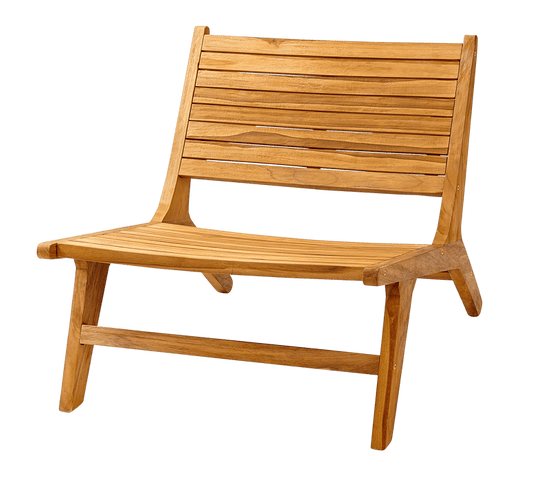 DARMA Natural lounge chair, H 67 x W 78 x D 67 cm