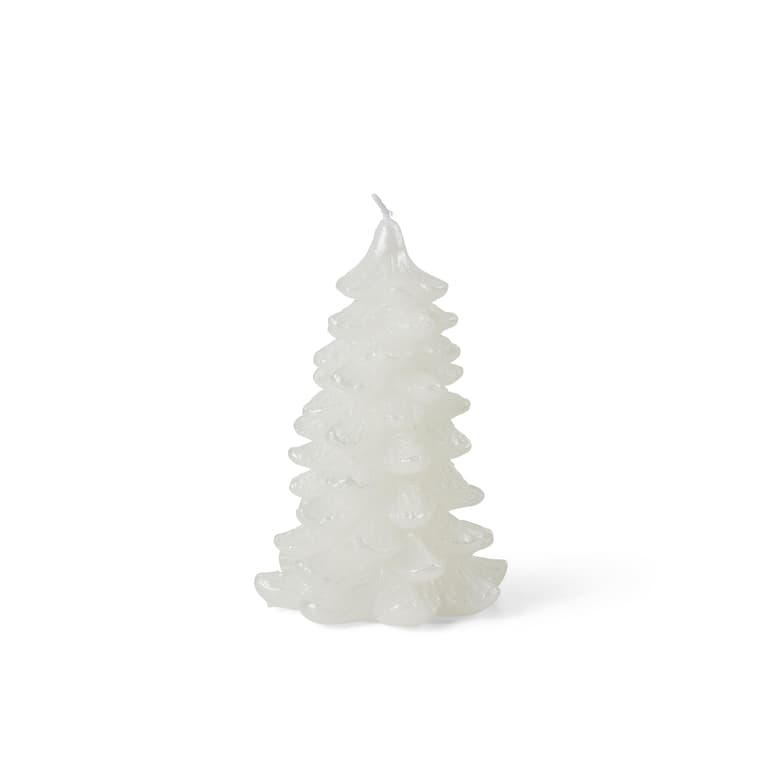 SNOWY CANDLE 11CM