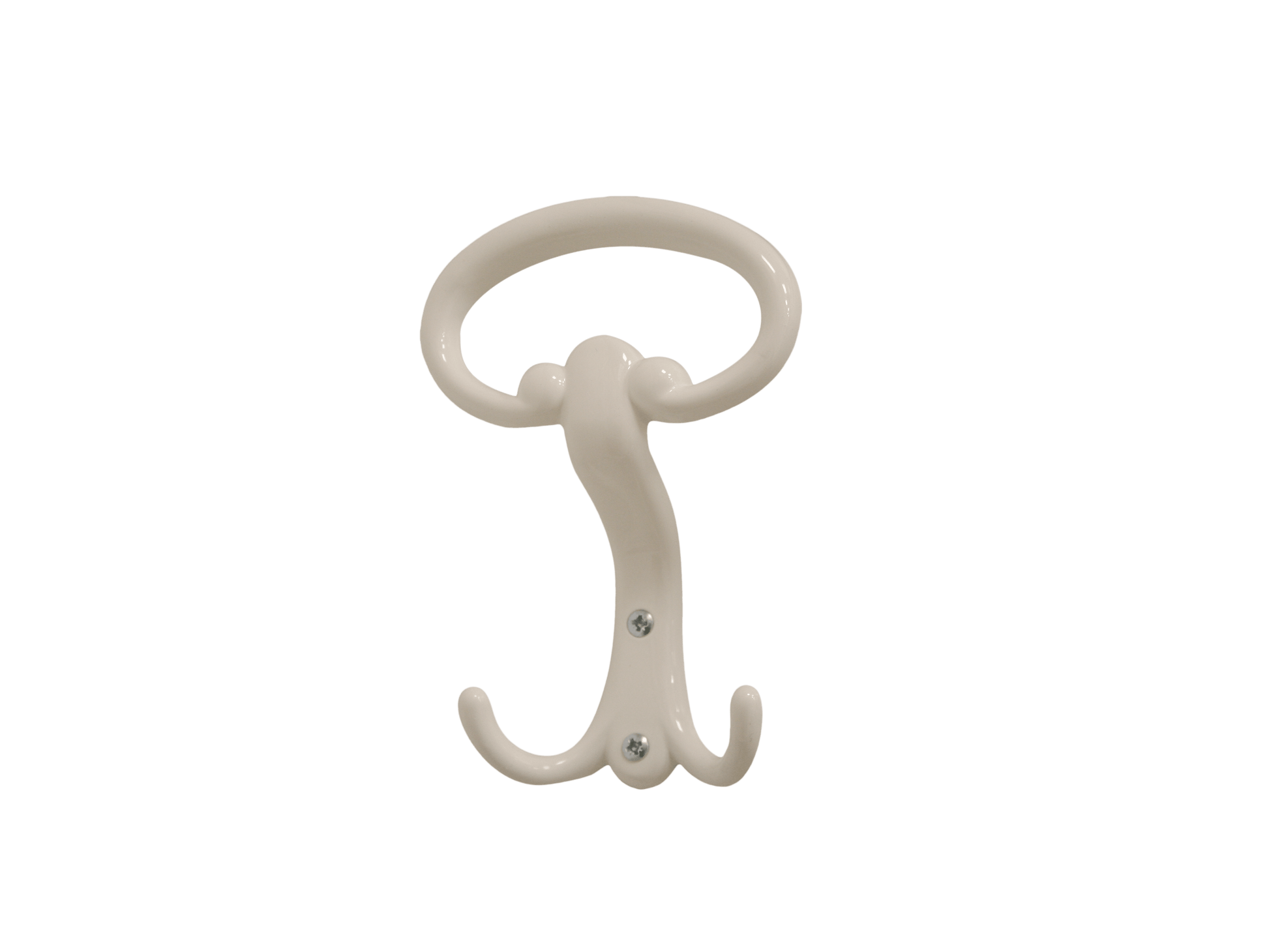 Bricocenter WHITE ZAMAK COAT HOOK 3 PLACES