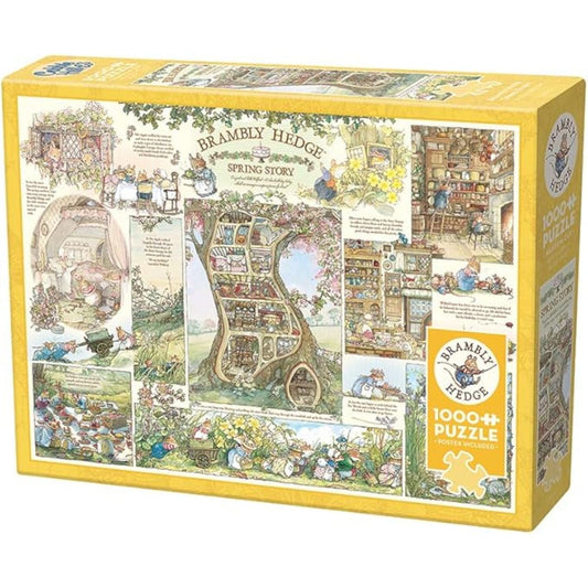 Toys Cobble Hill (1000 pezzi) -  Brambly Hedge Spring