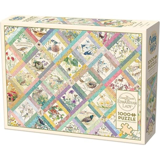 Toys Cobble Hill (1000 pezzi) - Country Diary Quilt