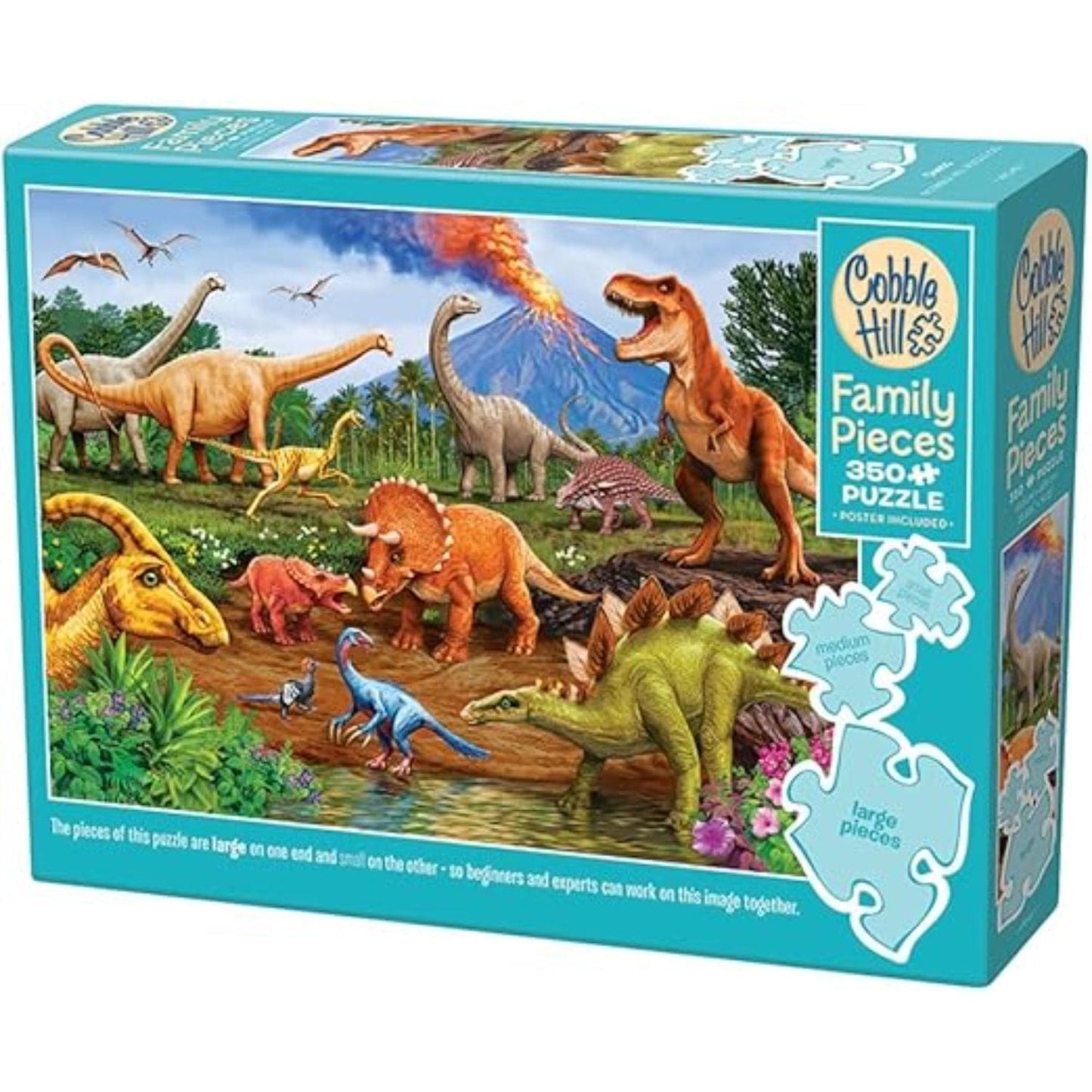 Toys Cobble Hill (350 pezzi) - Dinos