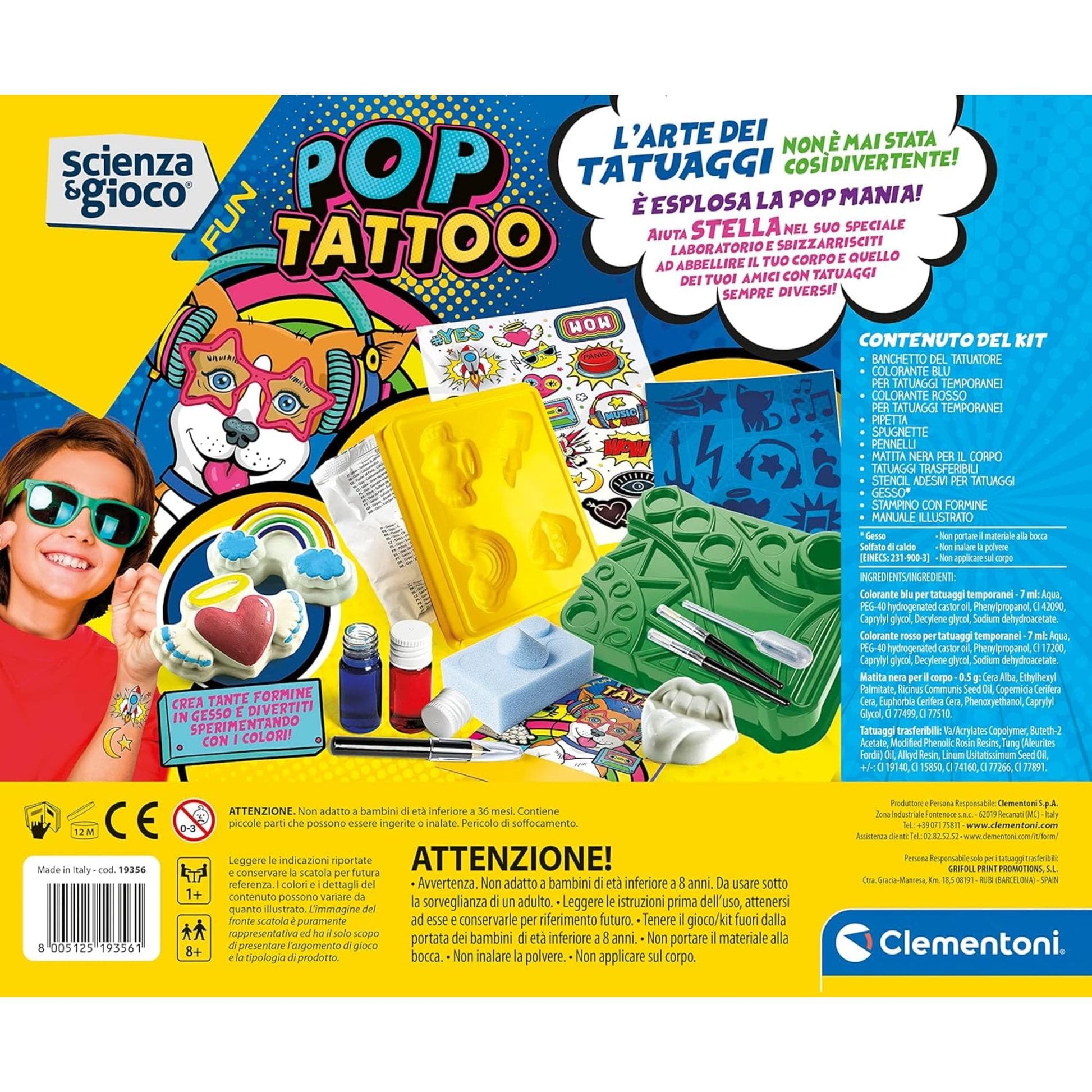 Toys Science & Game - Tattoo Pop