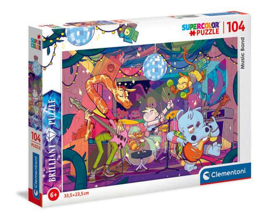 104 Piece Puzzle Brilliant Music Band - best price from Maltashopper.com CLM20177