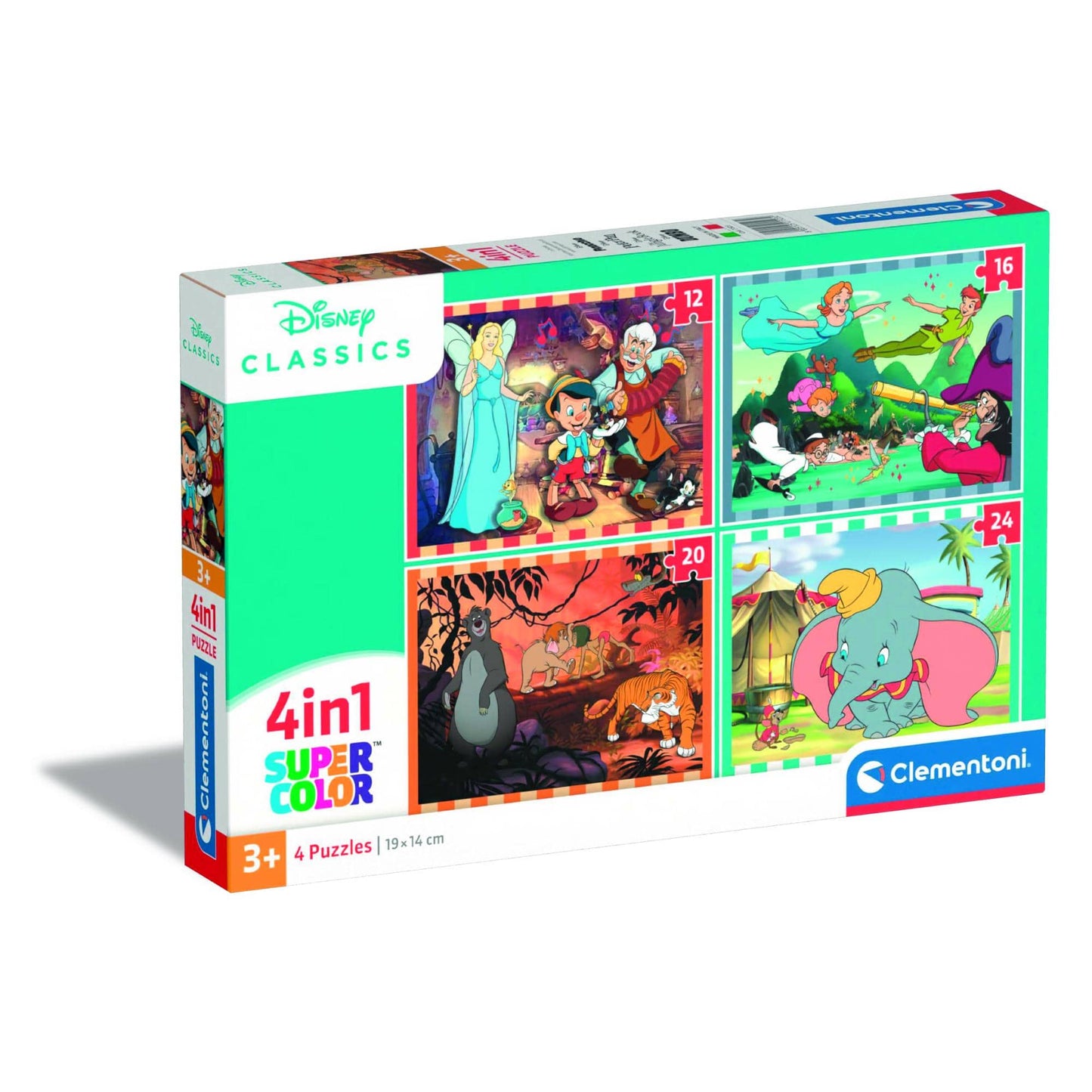 Toys 4 Puzzle in 1 - Disney Classics