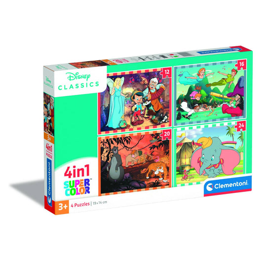 Toys 4 Puzzle in 1 - Disney Classics