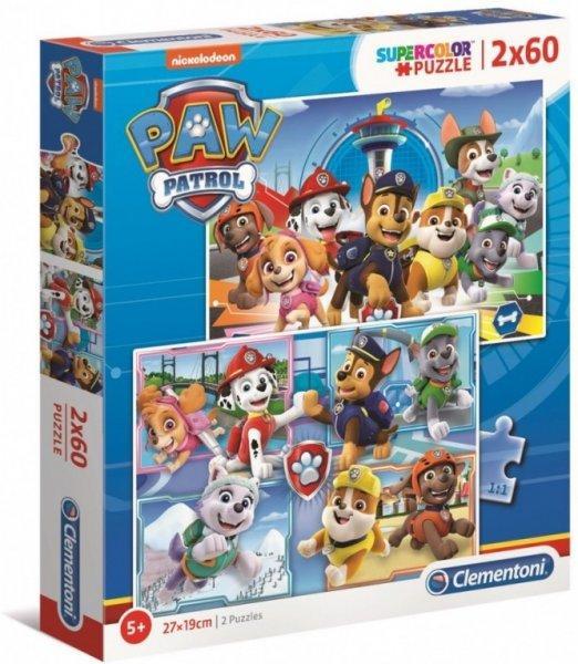 2 Puzzles of 60 Pieces - Paw Patrol