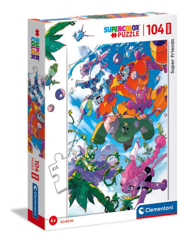 104 Piece Jigsaw Puzzle Maxi Super Friends! - best price from Maltashopper.com CLM23754